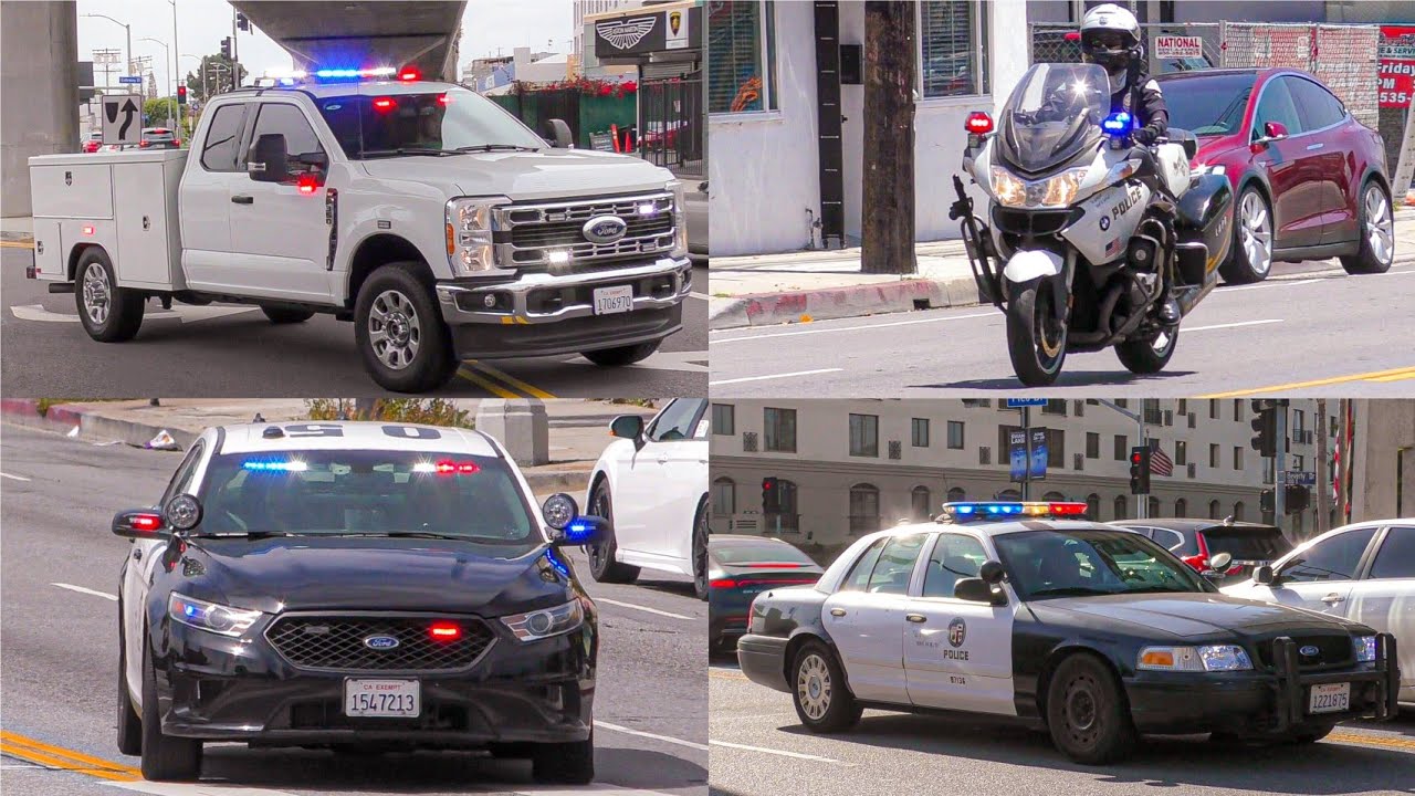 LAPD Responding Code 3 (Compilation 35)