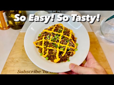 The Best Ground Venison Egg Roll in a Bowl Recipe | Ground Deer Meat Recipe Ideas