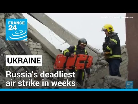 At least 17 killed in Ukraine's Chernihiv in Russia's deadliest air strike in weeks • FRANCE 24
