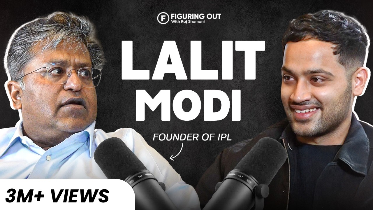 Lalit Modi On IPL, Fraud, Indian Cricket, Politics, Dawood & Billionaire Life | FO282 Raj Shamani