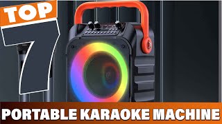 Top 7 Portable Karaoke Machines You Can Take Anywhere