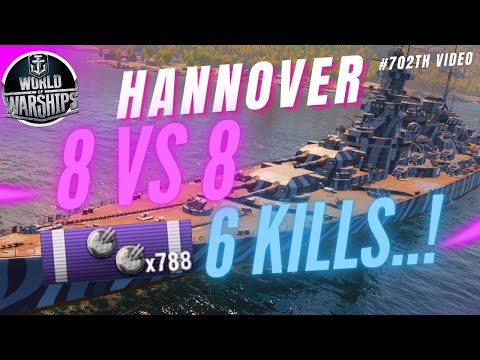 Wows HANNOVER: GERMAN SUPER BATTLESHIP - THIS IS WHAT I'd DO! - World of Warships Gameplay #gaming