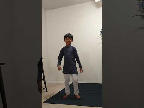 Anirvin Dancing on classical dance|Dance Workshop 2021|Redmond