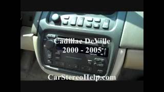 Cadillac DeVille Stereo Removal = Car Stereo HELP