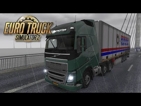 Euro Truck Simulator 2 #6 -  CHEESE TO SWEDEN: Gesder, Denmark to Karlskrona, Sweden