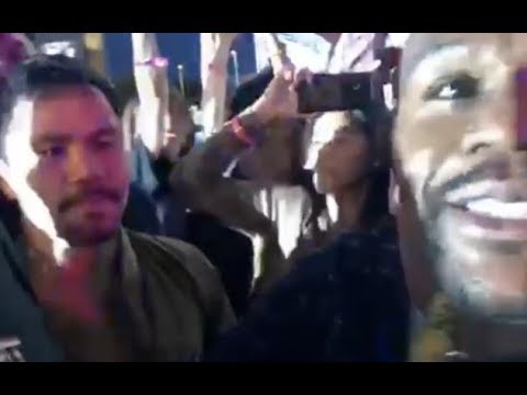 Manny Pacquiao Confronts Floyd Mayweather At Club Makes Him Come Out Of Retirement After Argument