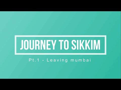 Sikkim Diaries | Vlog - Pt.1 Bombay To Delhi Video