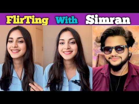 FlirTing With Simran Extremely ❤️