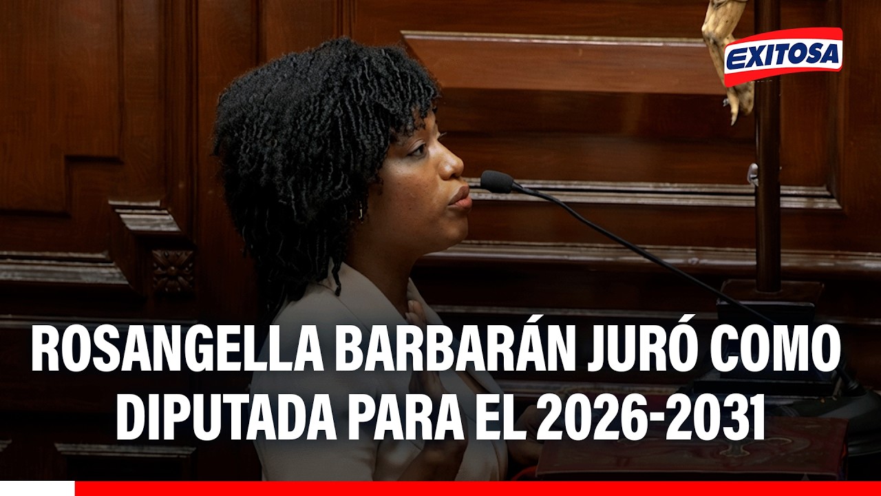 🔴🔵 Ronsagella Barbarán juró como diputada y mandó mensaje de reivindicación del fujimorismo