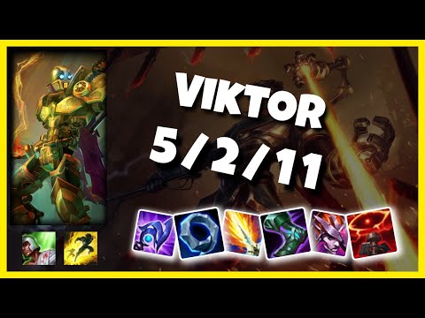 Viktor Bot Lane 10.24 Challenger Gameplay Replay 5/2/11