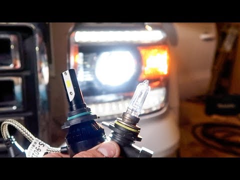 2015 GMC/SILVERADO LED HEADLIGHT INSTALL