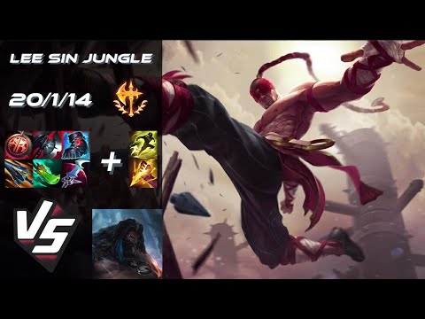 JUNGLE Lee Sin vs Udyr - NA Grandmaster Patch 25.S2.7