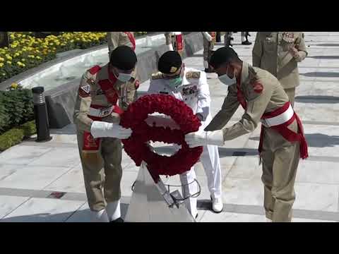 Press Release No 192/2020, Chief of Naval Staff  Called on COAS - 30 Sep 2020 (ISPR Official Video)