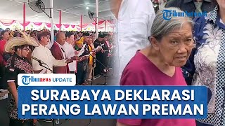 Ribuan Elemen Surabaya Tabuh Genderang Perang Anti Premanisme Buntut Kasus Nenek Elina