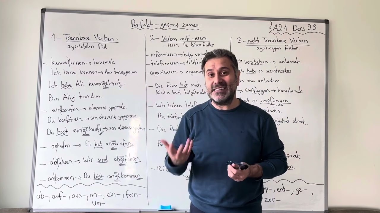 Almanca A2.1 Ders 23