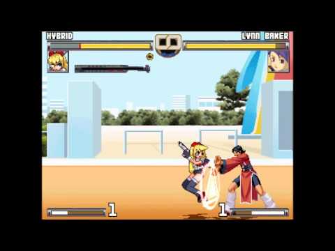 Mugen Tournament AI 4 Hybrid vs Lynn Baker Fight 10