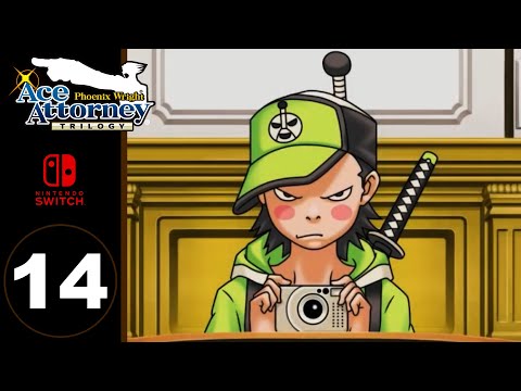 Phoenix Wright : Ace Attorney - Walkthrough Gameplay Part 14 - The Camera【Switch】