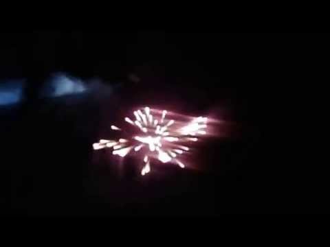 Fireworks cake cancun mexico