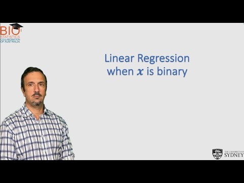 RM1 Week 3 Simple linear regression with a binary covariate