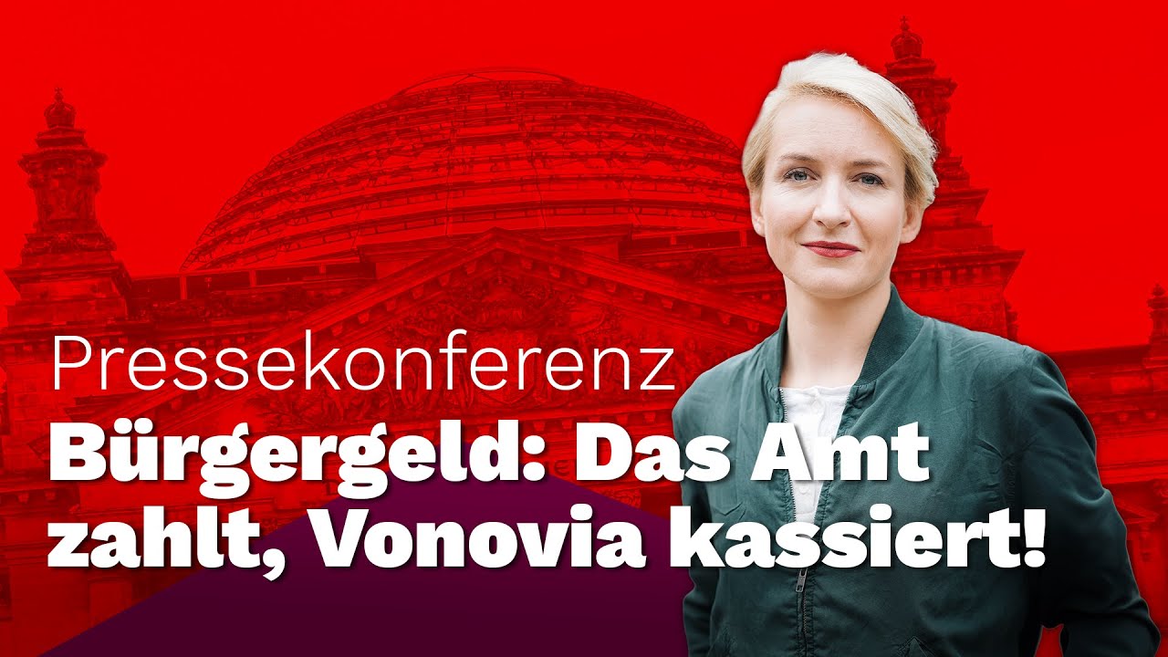 Wie die Immobilienwirtschaft den Staat abzockt! Pressekonferenz mit Ines Schwerdtner