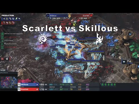 Starcraft II ESL Masters 2023 Summer Jun17 Scarlett(Z) v SKillous(P) Game 2 MAPS - [ESL] Gresvan