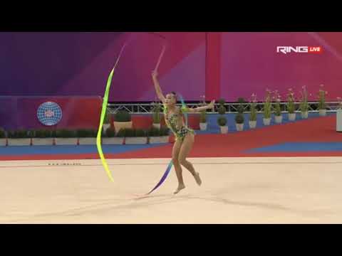 Sabina TASHKENBAEVA (UZB) Ribbon AA - World Cup Sofia 2021