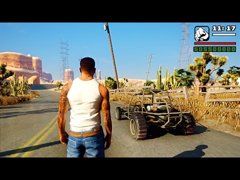 Grand Theft Auto San Andreas 2021 - 4K Remastered ► RTX™ 3090 Gameplay [GTA 5 PC Mod]