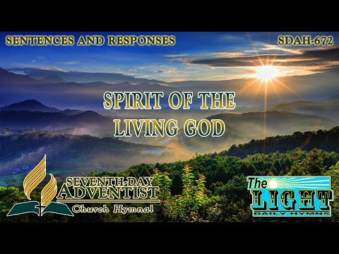 Spirit of the Living God - Hymn No. 672 | SDA Hymnal | Instrumental | Lyrics