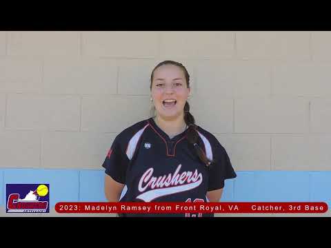 2023: Madelyn Ramsey Softball Skills / Recruiting Video *Catcher and 3rd Base*