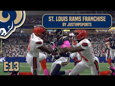 Madden 16 | St. Louis Rams Connected Franchise (Owner Mode) | E13 | 2015 Week 7 VS Browns