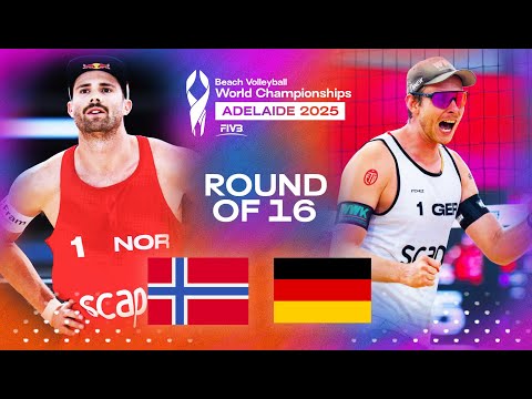Mol, A./Sørum, C. vs. Ehlers/Wickler - Beach World Championships 2025 | Highlights | Round of 16