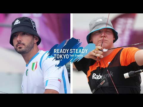 Mauro Nespoli v Sjef van den Berg – recurve men 3rd round | Tokyo 2020 Olympic Test