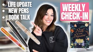 Edison Newark,  Aurora 88, Platinum Izumo, Jane Austen Chat & Life Update Weekly Check-In
