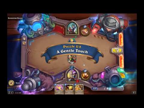 Solution Puzzle Lab Survival: A Gentle Touch - Boomnician Breena (2/8), Hearthstone Boomsday