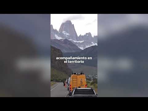 Estamos trabajando en el incendio forestal en El Chaltén
