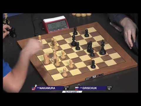 GM Nakamura (USA) - GM Grischuk (Russia) "5 min Series"