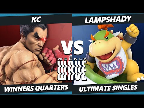 Weekly Wave 23 Winners Quarters - KC (Kazuya) Vs. LampShady (Bowser Jr) SSBU Ultimate Tournament