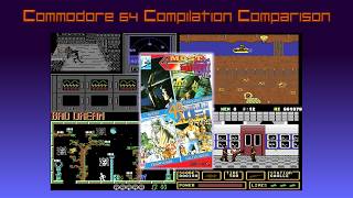 Commodore 64 Compilation Comparison: 4 Most Fight & Fright (1992)