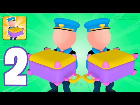 Airport Rush 3D Gameplay Walkthrough Part 2 - Tutorial Build A Big Airport (Android,iOS)