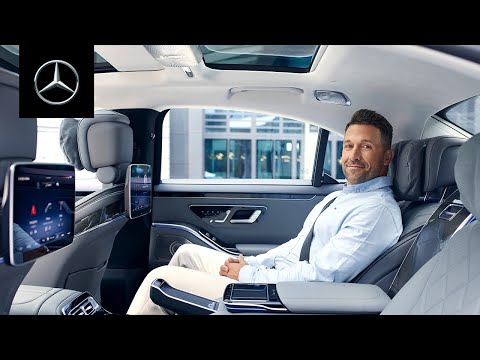 The Rear Seat Experience of the New S-Class