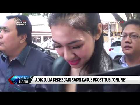 Adik Julia Perez Jadi Saksi Kasus Prostitusi "Online"