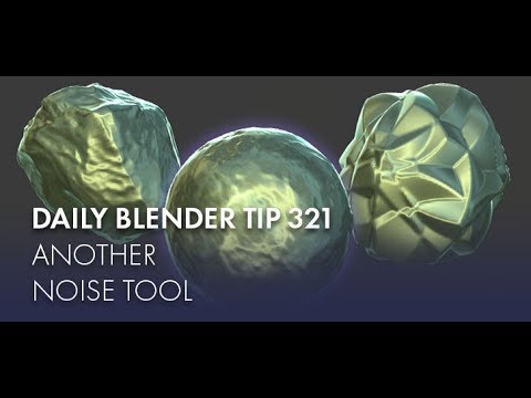 Daily Blender Tip 321 - Another Noise Tool - ANT Landscape generator (Blender 2.8)