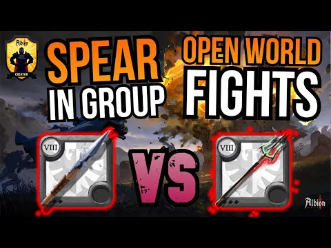 Wiping Groups With Spear | Albion Online - Adventures of Spikey Boi