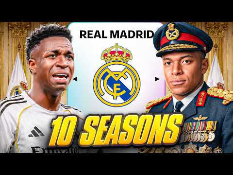 I Takeover Real Madrid for 10 Seasons…