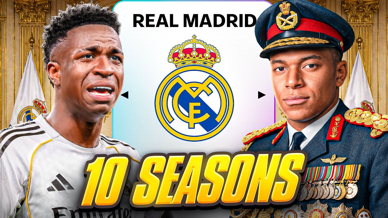 I Takeover Real Madrid for 10 Seasons…