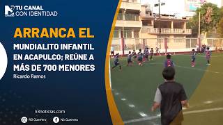 Arranca el mundialito infantil en Acapulco; reúne a más de 700 menores
