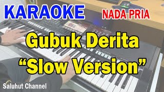 Download lagu GUBUK DERITA SLOW VERSION ll KARAOKE DANGDUT SLOW ll HEIDY DIANA & HAMDAN ATT ll NADA PRIA BES=DO mp3