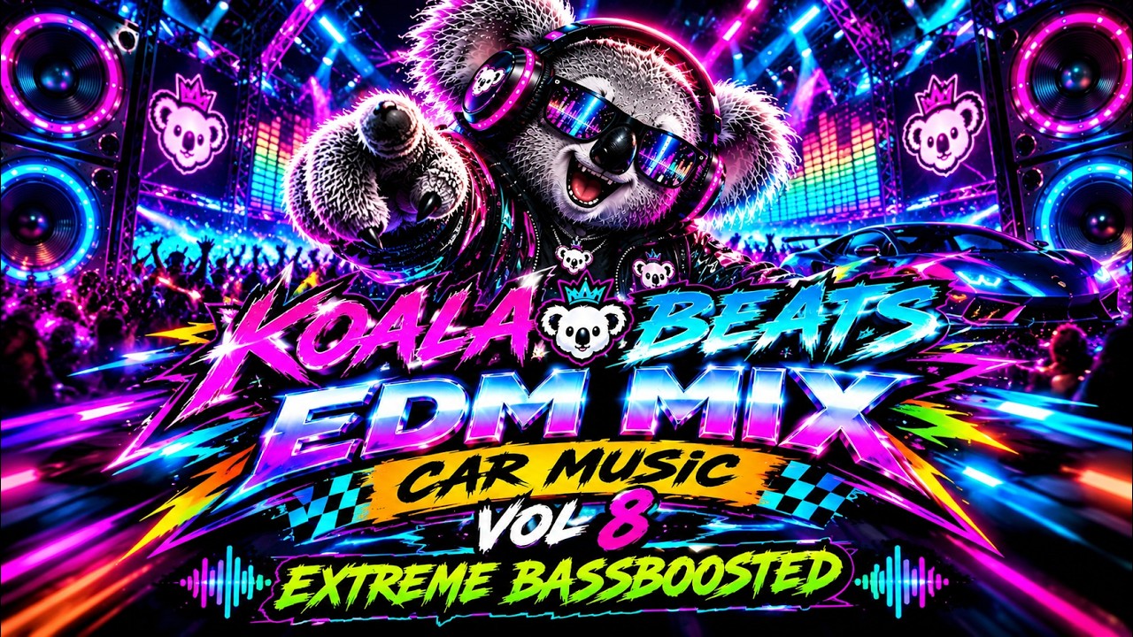 KOALA BEATS 🐨 EDM MIX 2027 CAR MUSIC VOL 8 EXTREME BASSBOOSTED 🎧🚀