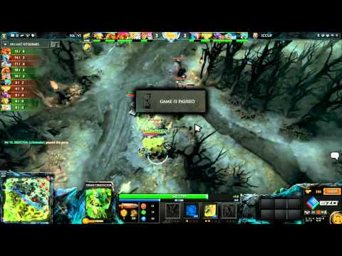 Na`Vi vs iCCup, The Defense 4 Playoff, game 1