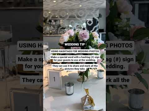 Wedding Tip: Using Hashtags for Wedding Photos | Plan In Love